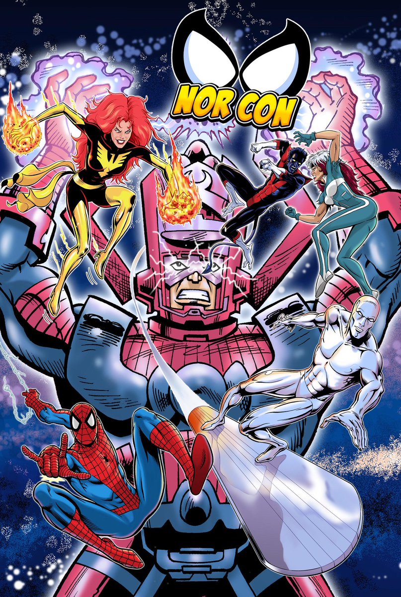 NORCON_'s tweet photo. NORCON 2018. Sept 29/30. Loads of stuff happening this year including the fantastic Martin Griffiths artist. #norcon #norcon2018 https://t.co/nK46a60eS2 https://t.co/lfdIvPpZI5