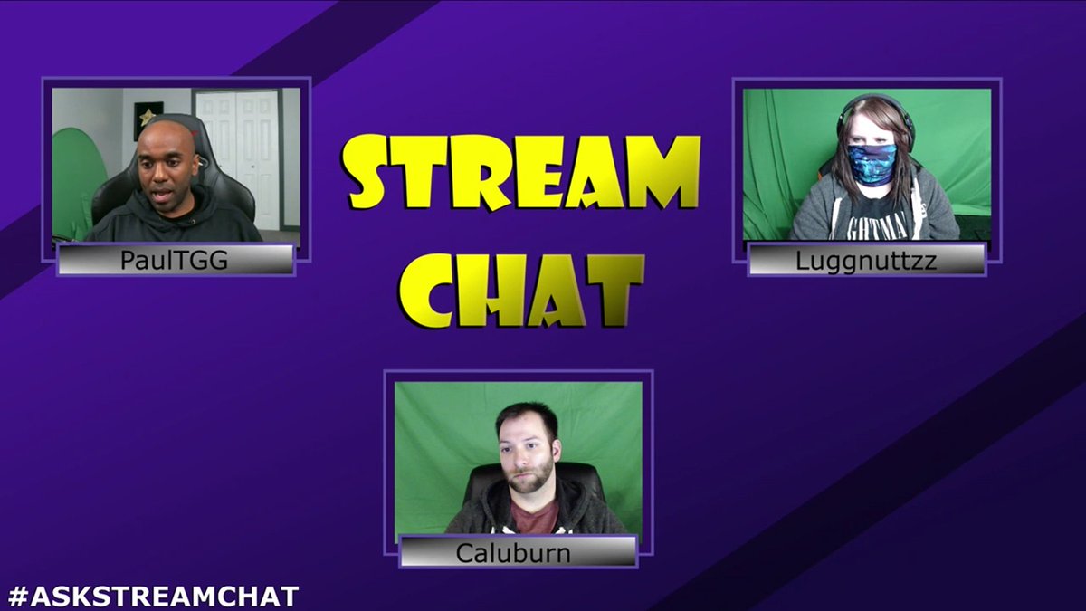 caluburn's tweet image. I had a blast doing #streamchat with @paultgg and @luggnuttzz  last night! We had good conversations on some solid topics! Thanks for everyone who came out and joined the chat! I can&apos;t wait to do it again next month!!!
