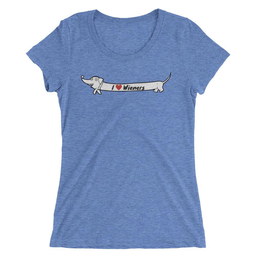 🐾Show your love of the dachshund breed with this “I heart Wieners” T-Shirt. Free Shipping for limited time! Check out the link in bio for more info. Available in 12 colors. 
#dachshund #dachshundtees
