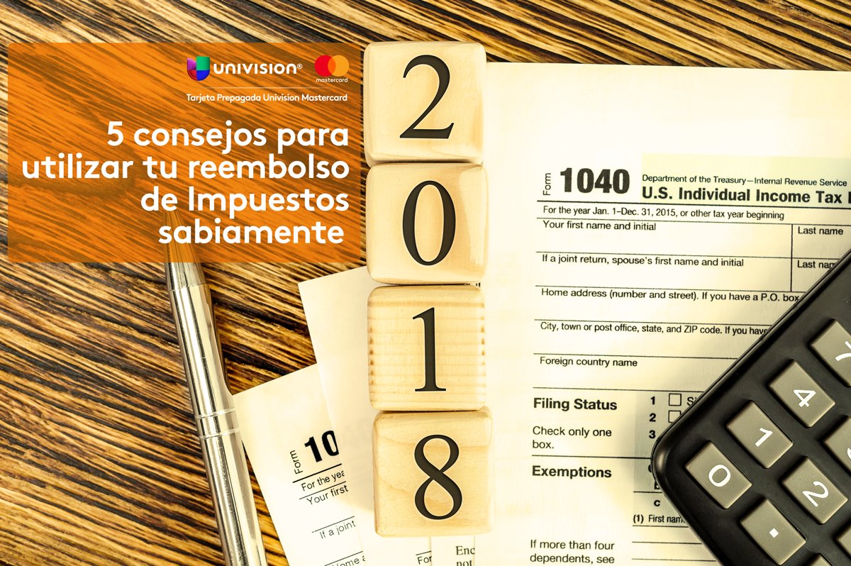 UnivisionCard's tweet photo. Toma control de tus finanzas para reducir gastos: https://t.co/omcwNly5wx 2nPGl80
#Univision #Tarjetaprepagada #Impuestos https://t.co/yPObGMQlbe
