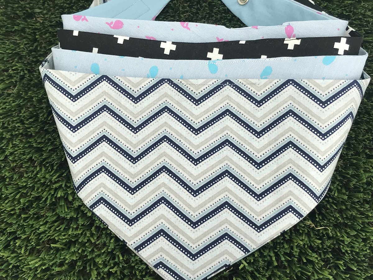 barkchic's tweet photo. Large clearance bandanas are up-$3 after sale: Dog Bandana | Chevron Dog Bandana | Whale Dog Bandana | Cross Dog Bandana | Large Dog Bandana https://t.co/AUrqPSw0gN https://t.co/tjSOM6fNZ7