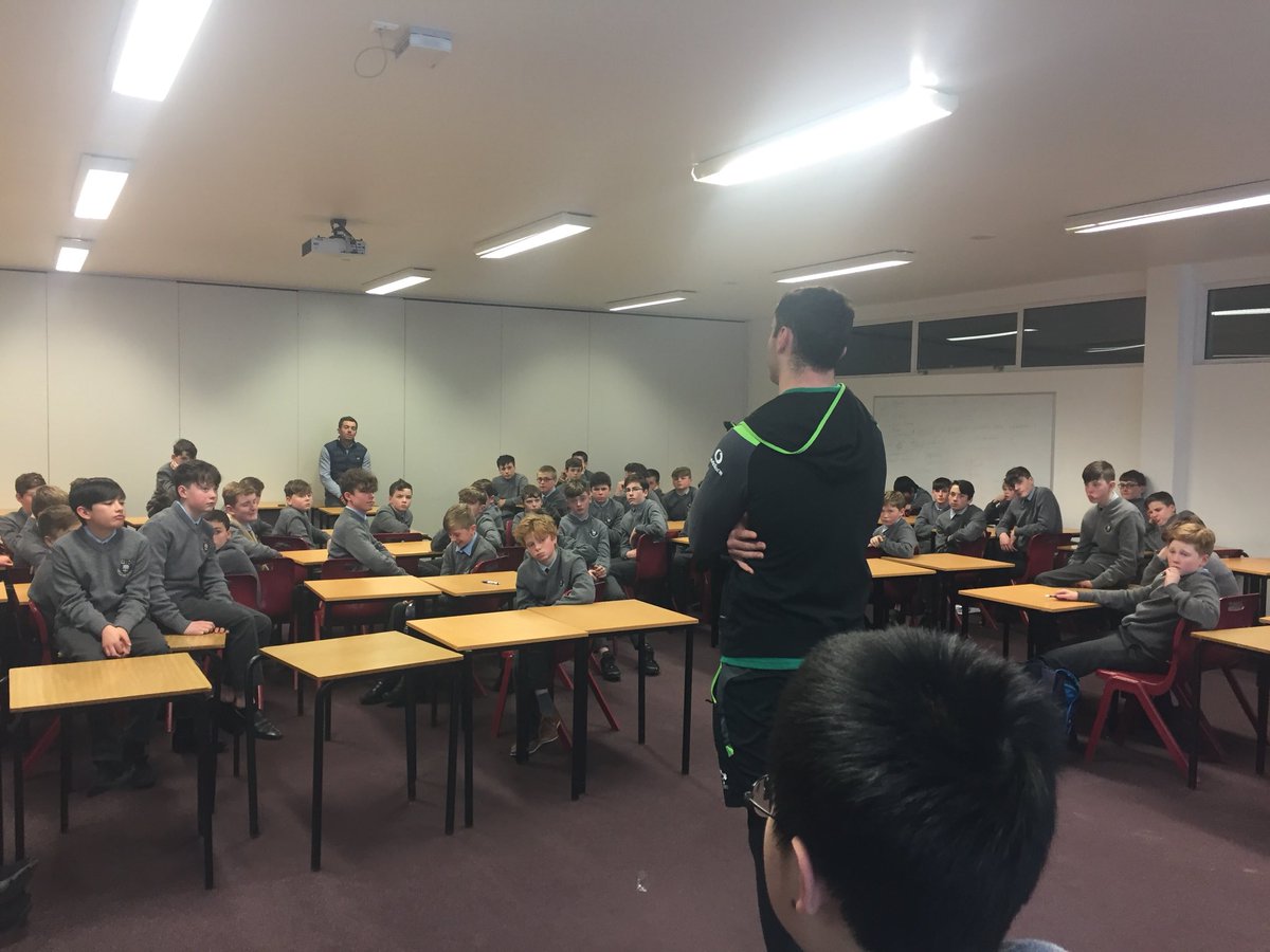 St Michael's Rugby (@stmcrugby) on Twitter photo Old Boy <a href="/JamesRyan126/">James Ryan</a> ๐ง in to meet, greet & chat with our 1st Yrs about his time growing up in St Michaels & his new life with <a href="/leinsterrugby/">Leinster Rugby</a> & <a href="/IrishRugby/">Irish Rugby</a> in the <a href="/SixNationsRugby/">Guinness Men's Six Nations</a>
#JR #schoolsrugby Old Boy <a href="/JamesRyan126/">James Ryan</a> ๐ง in to meet, greet & chat with our 1st Yrs about his time growing up in St Michaels & his new life with <a href="/leinsterrugby/">Leinster Rugby</a> & <a href="/IrishRugby/">Irish Rugby</a> in the <a href="/SixNationsRugby/">Guinness Men's Six Nations</a>
#JR #schoolsrugby