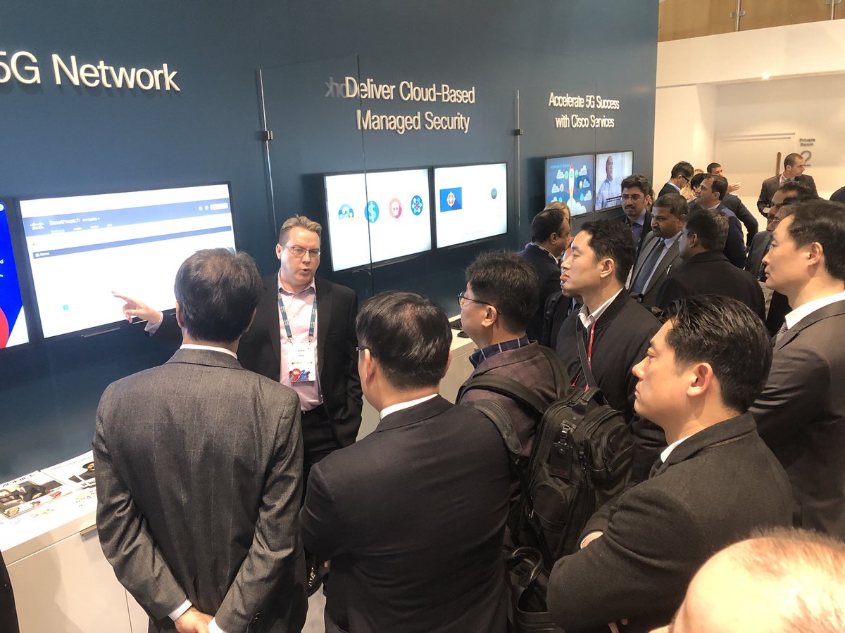 kurtsandvine's tweet image. SRO to learn about securing your #5G network w @CiscoSecurity. Don’t miss it. #CiscoMWC @CiscoSP360