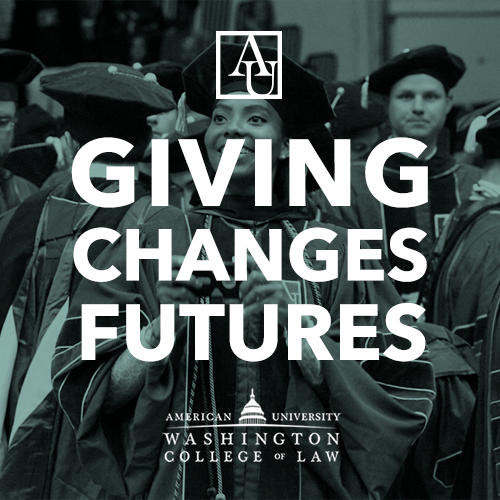 AUWCL_alumni's tweet photo. Make a gift today to participate in the @americanualum #FoundersDayChallenge!! @AUWCL #GiveToAUWCL #GivingChangesEverything Give now at: https://t.co/7GmwHAdzrb https://t.co/iON8dWnNLi