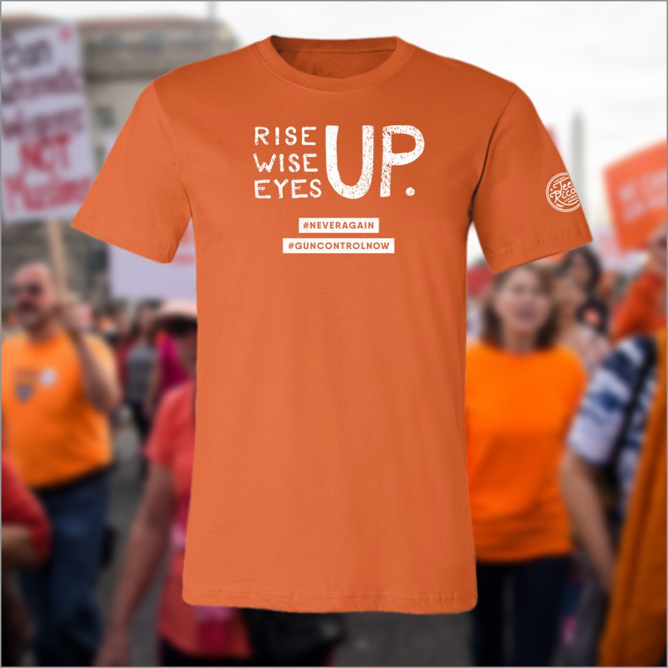 Rise Up! Wise Up! Eyes Up!  #MarchForOurLives
goo.gl/VbxWMS
100% of the proceeds for this limited edition collection support 
<a href="/AMarch4OurLives/">March For Our Lives</a> 
(shipping starts 3/1, order by 3/15 to receive b4 3/24)
<a href="/Lin_Manuel/">Lin-Manuel Miranda</a> <a href="/Vegalteno/">Luis A. Miranda, Jr.</a> <a href="/mamacita1126/">Luz Miranda-Crespo</a> <a href="/CrespoX6/">Luis Crespo</a> <a href="/ltmphd/">Luz,</a>  #ThankYou