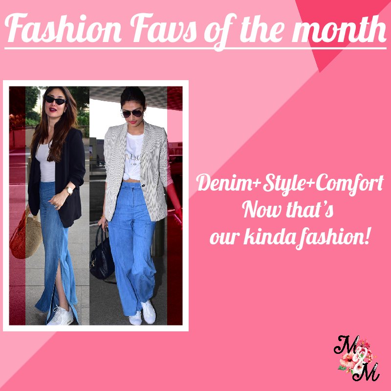 We are absolutely loving those pants work by #Kareena and #athiyashetty!
#Denim #lovefordenim #fashion #fashionfavorites
