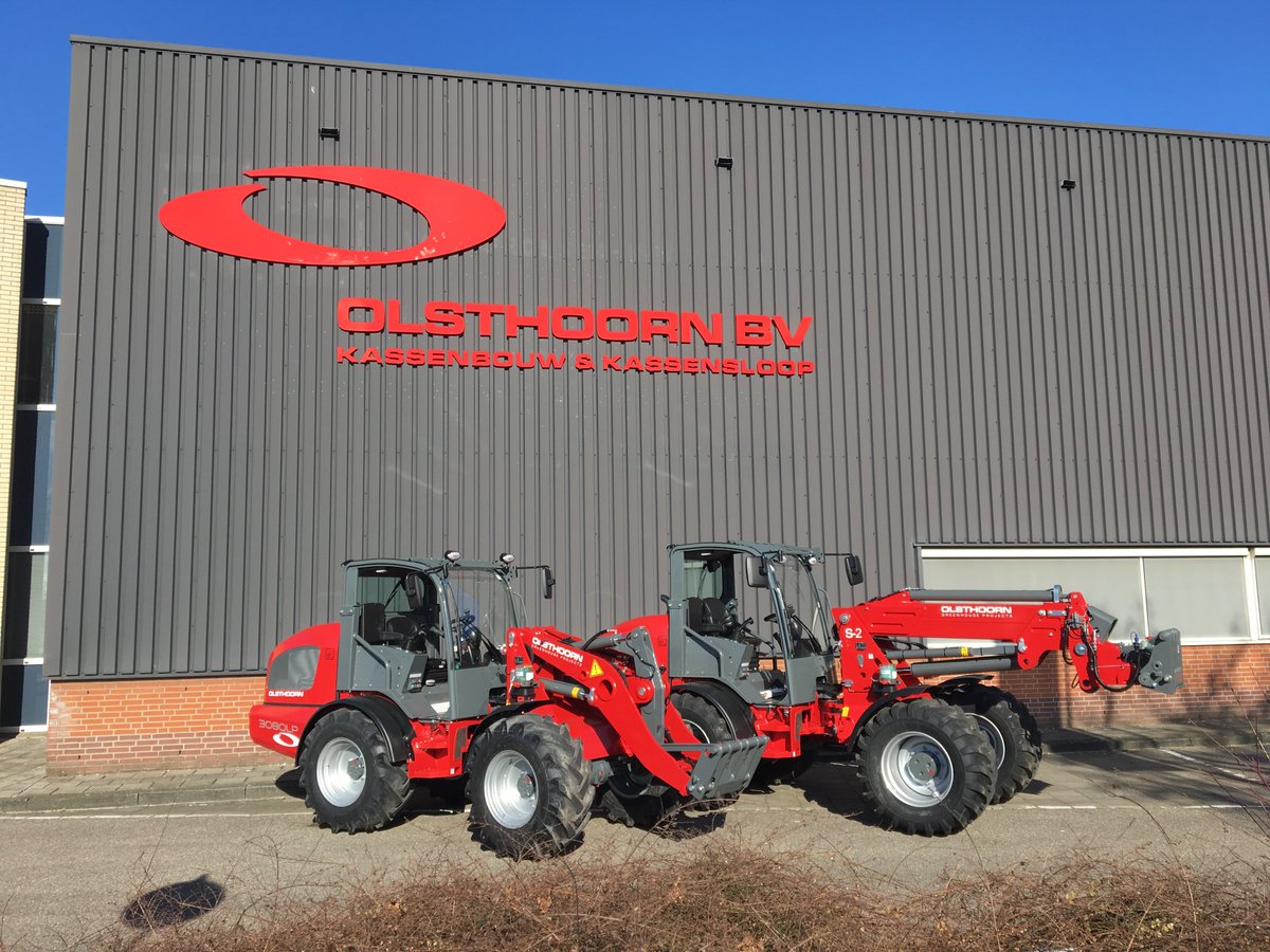 2 nieuwe collega's: Shovel en shovel met verrijk-functie.