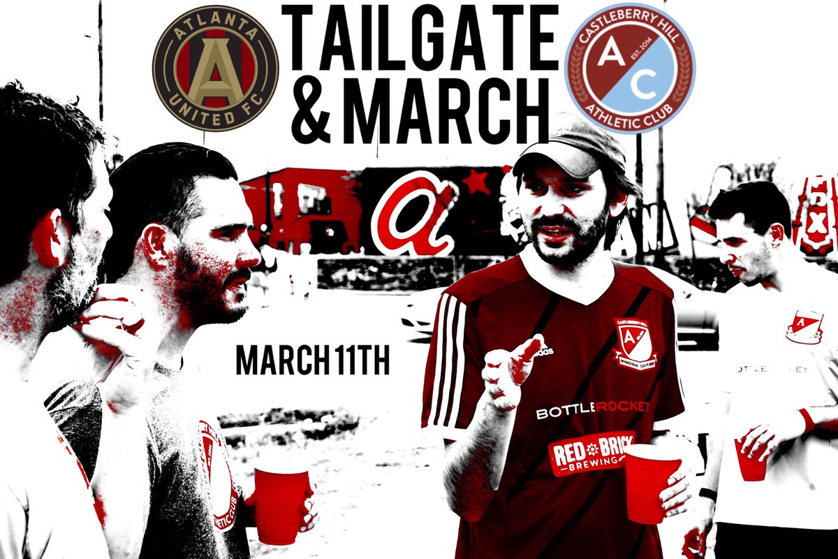 We’re doing it again! 🌭🍺🎺⚽️ 
🗓 March 11th
⏰ 11a-2:30p
📍 310 Trenholm St SW, ATL
1:30p - March to <a href="/MBStadium/">Mercedes-Benz Stadium</a> with us &amp; the <a href="/seedandfeed/">Seed & Feed</a> #MarchingAbominable w/ stops at <a href="/HabanosCigar/">Habanos Cigar Lounge</a> <a href="/NoMasCantina/">No Mas! Cantina</a> <a href="/bottlerocketATL/">Bottle Rocket</a> <a href="/smokeringatl/">Smoke Ring</a> and #ElliotStPub 
2:30p - Arrive at #TheBenzo!