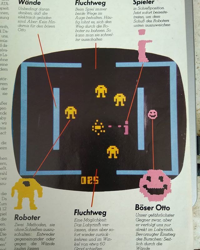 northstarex's tweet photo. Berzerk Atari 2600: eine Screenshot-Beschreibung. Was man nicht alles so findet😮😮😯😎👍 #arcade #playstation1 #playstation #berzerk #videospiele #videogames #retro #cosplay #atari #atarian #atari2600 #retrogames #retrogaming #gamergirl #controller #… https://t.co/jE6bEFgP4M https://t.co/7MXUlGR0Bz