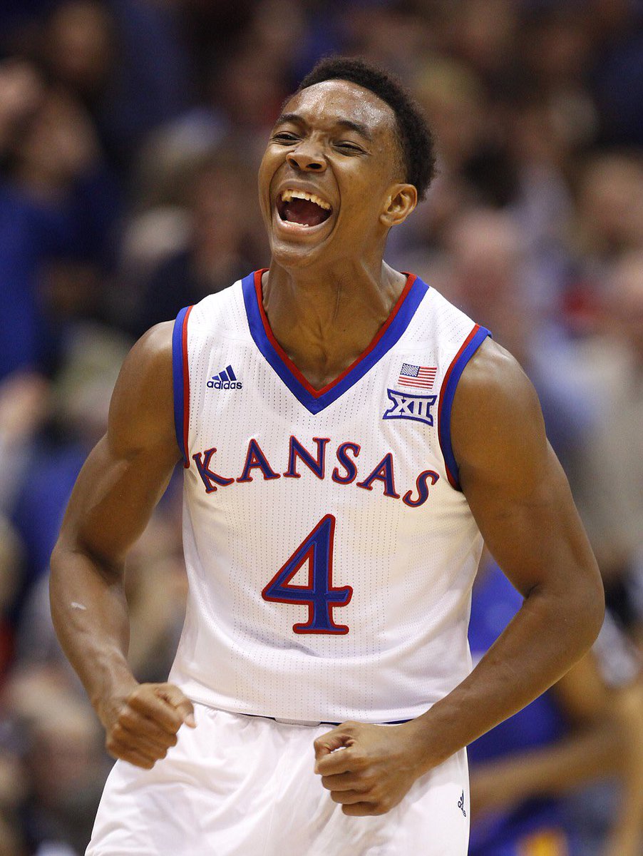 FansOfKU's tweet photo. The Development of Devonte’ Graham

High School: Appalachian St Commit

KU
Freshman: 5.7 PPG 2.1 APG 1.5 RPG
Sophomore: 11.3 PPG 3.7 APG 3.3 RPG
Junior: 13.4 PPG 4.1 APG 3.1 RPG
Senior: 17.9 PPG 7.1 APG 4.1 RPG https://t.co/1gAiljL2aD