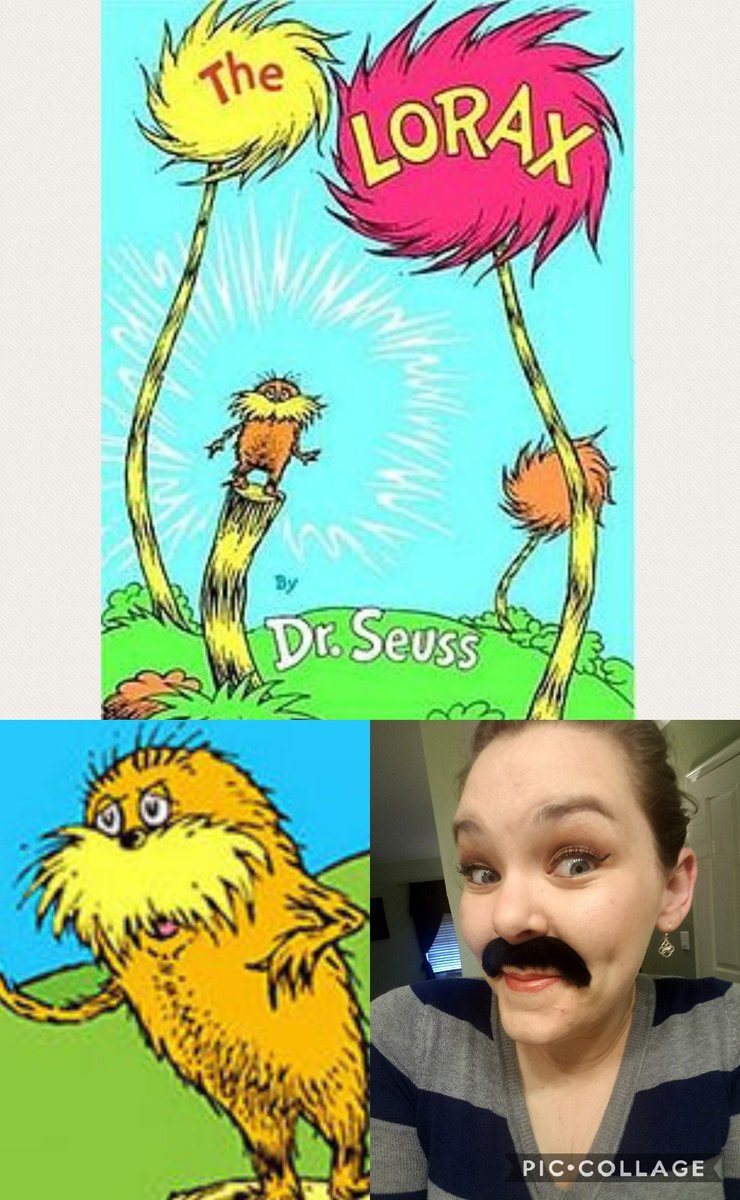 "Unless someone like you cares a whole awful lot, nothing is going to get better. It's not." - The Lorax by Dr. Suess #LoraxMoustache #ReadAcrossAmerica2018 #ILoveDrSuess <a href="/RioSecoSchool/">Rio Seco School</a> <a href="/SSDKristin/">Kristin Baranski, Ed.D</a>