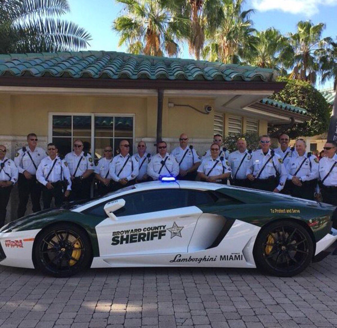 Broward County Sheriff's Lamborghini police car | Arlin Report