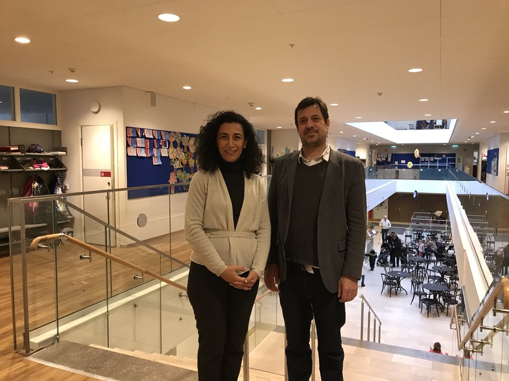 Heartened by the resilience and vibrancy of the Swedish Jewish Communities- Great visit with Isak Reichel, Secretary General of Swedish Jewish community at ‘Bajit’, Stockholm Jewish community center. <a href="/isak_reichel/">Isak Reichel</a>