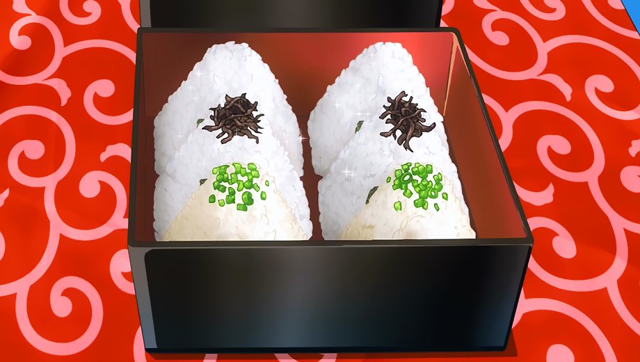 — Tadokoro-chan Special Three Types of Onigiri Made by Tadokoro Megumi