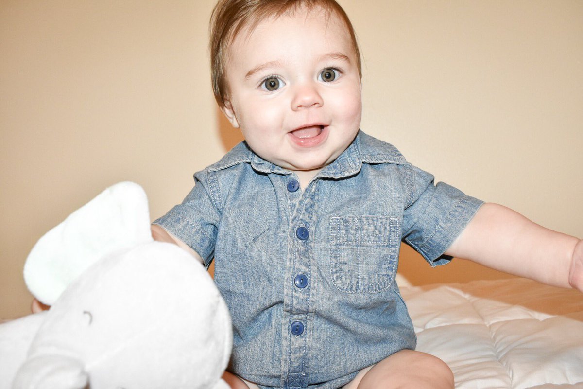 AbbieBLedet's tweet photo. My sweet boy will be 7 months old tomorrow💙 https://t.co/nNuOjEg7vC