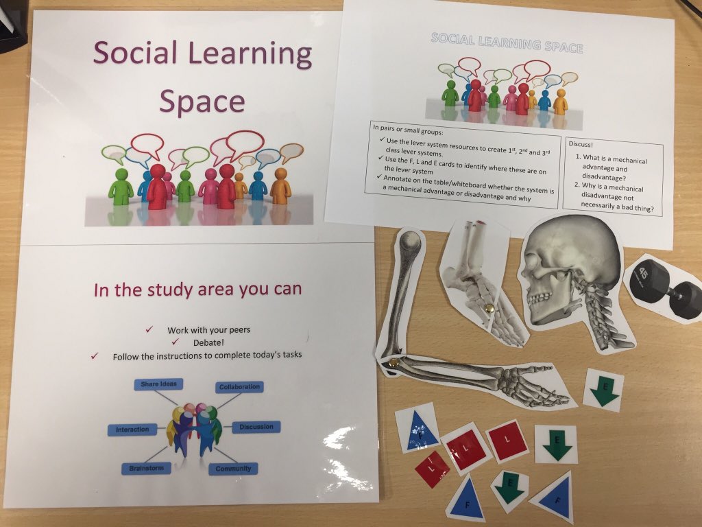 MissBassett_PE's tweet photo. Resources and targets for the #Everlearner ‘stock classroom’. Topic: GCSE movement analysis. This teaching method allows self-paced learning and guided discovery through social, quiet and e-learning🤓. More time for 1-2-1 and S+C @The_EverLearner @PE4Learning @PETutor @PEgeeks https://t.co/QcnHfmZKxX