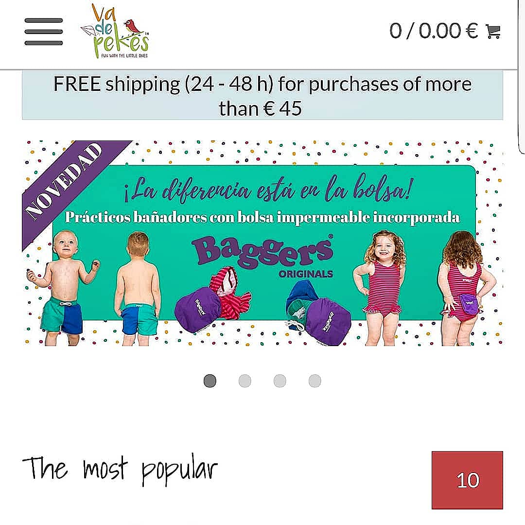 Our unique swimwear has landed in the Spanish market! #pullwearpushcarry