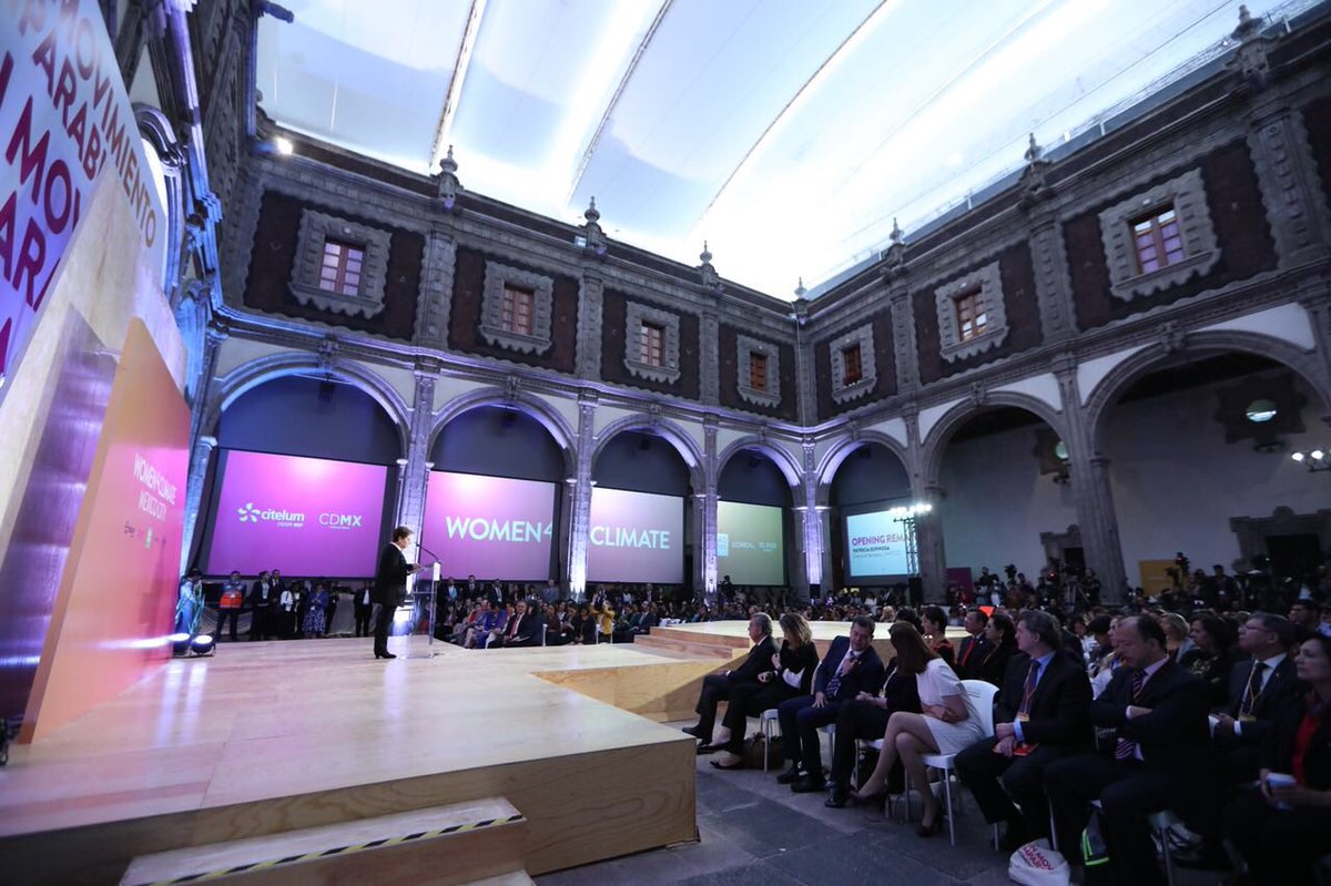 ManceraMiguelMX's tweet photo. Estoy seguro que el cuidado del #MedioAmbiente es un compromiso que las ciudades deben asumir y hoy, desde #CDMX impulsamos a las mujeres como protagonistas de este cambio #Women4Climate #mm https://t.co/uHDdZ93gNF