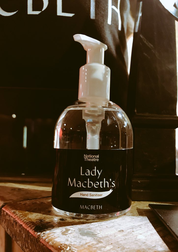 Oh well done NT. Well done. #Macbeth @NTBookshop