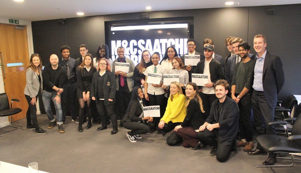 MCSaatchiLondon's tweet image. It was a pleasure to host students from @GlynSchoolEpsom, @GreatBarrAc and @Roundwood_Park who presented their fantastic campaign ideas for their @Kitbox businesses!