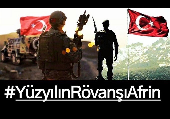 Ve meydanda Kahramanlar #YüzyılınRövanşıAfrin