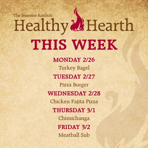 OUHSCDining's tweet image. This week Beaker's Cafe and Healthy Hearth have great specials for you to enjoy!🍽️😁