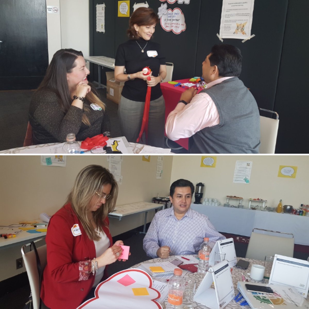 ELONwz3x's tweet photo. Our #AcceleratedLearning participants preparing their #teachbacks on the 8 #AcceleratedLearning Guiding Principles @c2cod @Tom_ALCenter @dithum_ https://t.co/m0LmtqisUJ