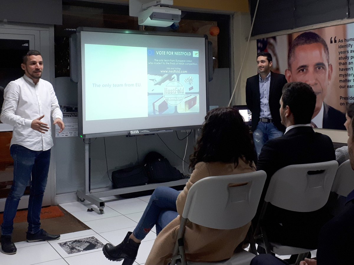 yiannis_co's tweet image. Global Winners🏆🎖
NASA Space Apps Challenge 2017
NestFold 💡
#NASA @daniilsourianos @AKarlettidou @NASA #GlobalWinners #GlobalGoals