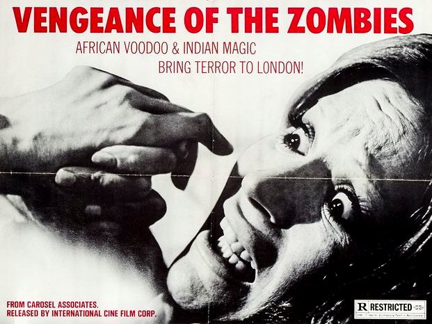 pifconoma's tweet photo. just, BIZARRE! 🌙🗡️🔥
La rebelión de las muertas / Vengeance of the Zombies 1973 #PaulNaschy #LeónKlimovsky #MirtaMiller #AntonioPica #MaríaKosty #DeathByCan #MultipleMasks #WaxVoodooDoll I'm not sure what I watched but the score by Juan Carlos Calderón was brilliant 🔥 🗡️🌙 https://t.co/oTSBZPOr5i