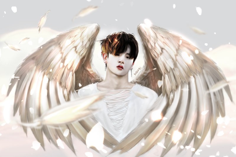 hosekiart's tweet photo. "The lost angel" I am ready to fly with you 🌸🐺 @OfficialMonstaX
#MONSTAX #monstaxfanart #fanart #Changkyun #FlyWithMe #FlyWithMeIM
It's kinda fly with me and stuck style.. https://t.co/Gj91Tt0in3