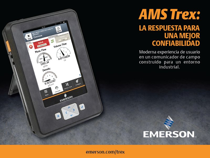 EMR_Auto_Latam's tweet image. Detecta fallas en tus procesos y soluciónalas de forma inmediata con el configurador de campo #AMSTrex de Emerson emr.sn/yu4p