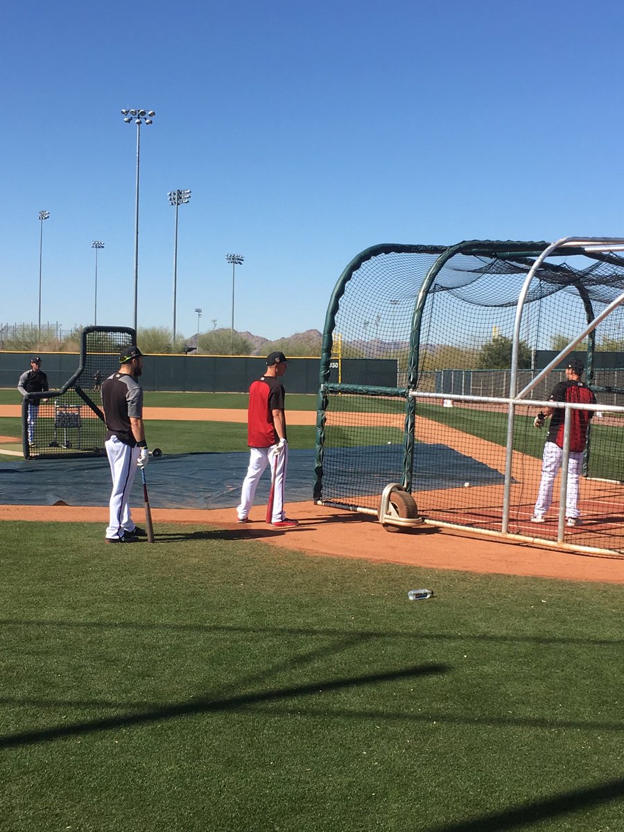 Jody_Jackson's tweet photo. Souza, Lamb, Goldy hitting this am at SRF https://t.co/3f27vtzGTz