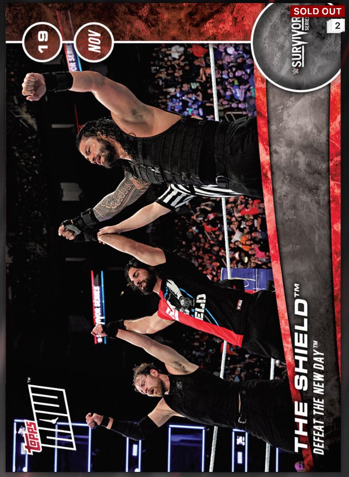 WWEJokester's tweet photo. Time for a @ToppsSLAM GIVEAWAY!
How to win:
Comment your SLAM username, which card you want, and what you think will be the #ICTitle match at #Wrestlemania! A winner will be chosen in 24 hours. #ToppsSLAM #SLAM18
Cena: 710cc
Rollins: 767cc
Shield: 890cc https://t.co/PqbRMFJdjr