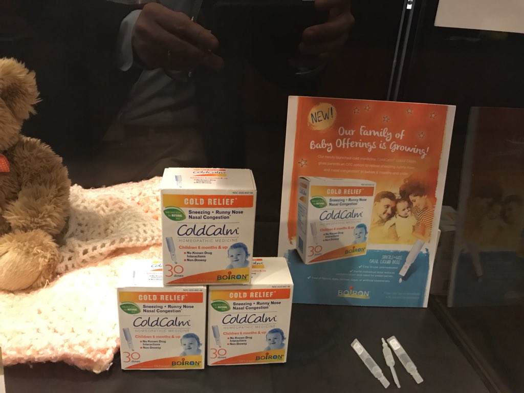 jboudazin's tweet photo. @coldcalm #ColdCalm single unit dose for #infants #IHSNY18 @BoironUSA https://t.co/ZHaxEdYkXs