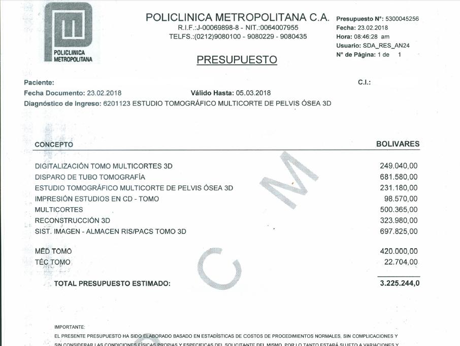 Mila_Silva04's tweet photo. @ViceVenezuela @CancilleriaVE @NicolasMaduro  por favor necesito ayuda social urgente para operar a mi hijo que presenta una fractura de pelvis. Me piden estos insumos en el hospital y no cuento con los recursos para costearlo. El presupuesto vence en TRES DIAS!! https://t.co/q1H0ALul8G