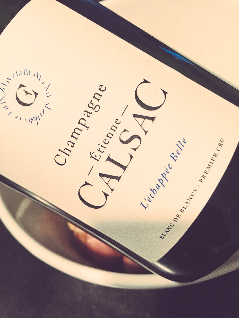 canterburywine's tweet photo. So happy to have found @EtienneCalsac’s #BlancDeBlancs #PremierCru #ExtraBrut #Champagne that I discovered @BrooklynFare1 last year at my local @BlancRouge in #DUMBO #Brooklyn! https://t.co/afZl7KT9Q9
