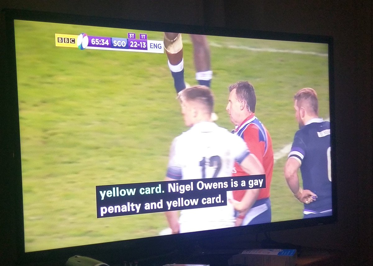 UnseenBase's tweet image. Didn't hear this, but couldn't miss reading it. Relevant to his performance? #BBConeHD #GayOrGreat #SixNations #SixNations2018 #6Nations2018