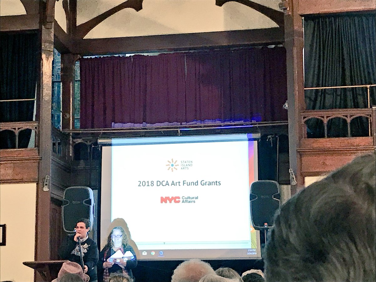SilverArtSI's tweet photo. Thank you @StatenArts for hosting an awards ceremony for grant winners today. We are grateful for this recognition and honor. #ArtoftheProtest https://t.co/lyBVVkecW8