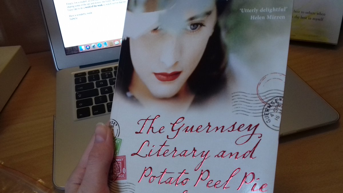 theclumsyword's tweet photo. Start reading the Guernsey Literary and Potato Peel Pie Society book 💙now to join in the conversation next month #MarchBook 🌻  @randomhouse 📕 #ClumsyWordshakerBookClub https://t.co/HLeiD5JXfL https://t.co/qM3HSO7i9D
