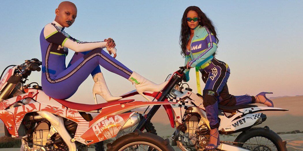 teamfentyy's tweet photo. #SS18 #FENTYxPUMA #YALLAINTREADY 🚀 https://t.co/Vxo9dhFXg6
