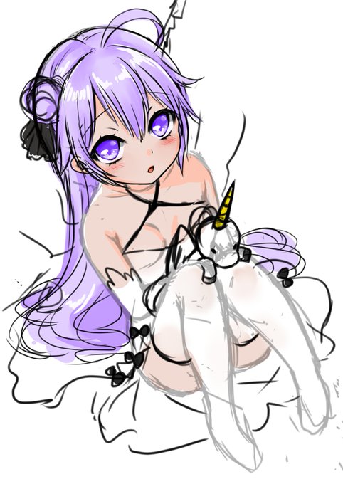 1人ワンドロ気分7!何気にユニコーン初描き
#アズールレーン勢と繋がりたい  #アズールレーン 