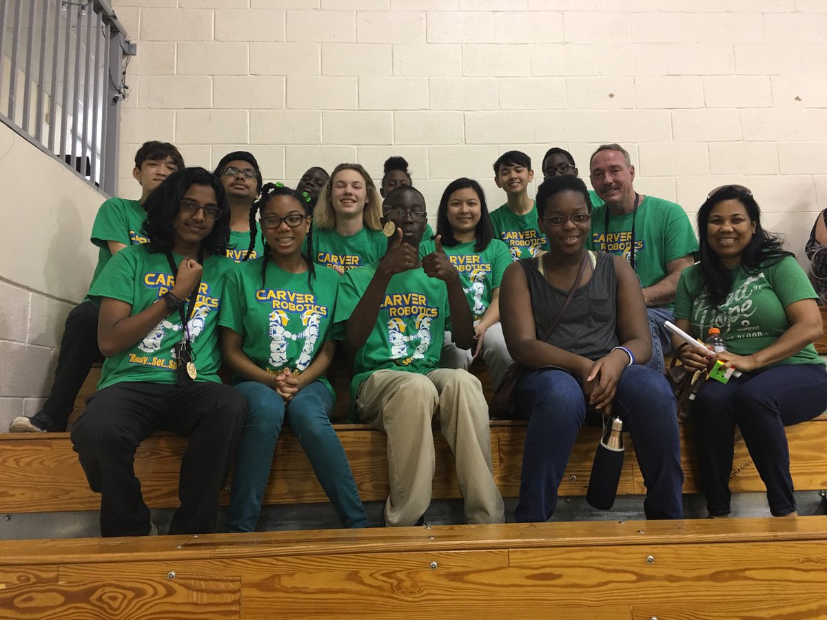 pbcsd's tweet photo. So far we’ve seen teams from @Jupmiddle, @CmsDelray and @PoincianaStem at the @FLLFlorida regional competition at @thedreambbchs. If you’re representing a @pbcsd school, reply so we can come take your picture! #STEMHappensHere https://t.co/HQVT2y9jnA