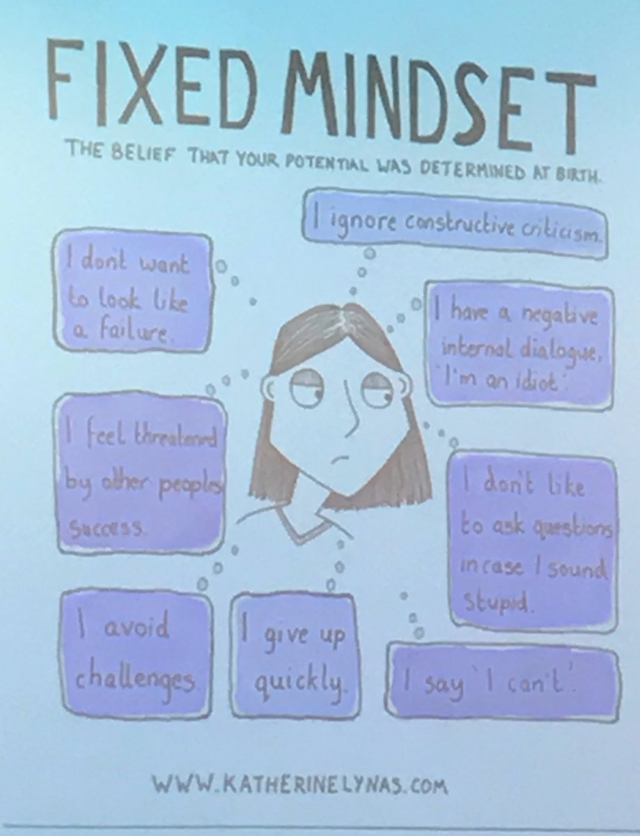 JillAnnable's tweet photo. Not hard to run into (or see in ourselves) aspects of fixed mindsets during the Jan-March stretch of the school year https://t.co/9qtdvMIiTC