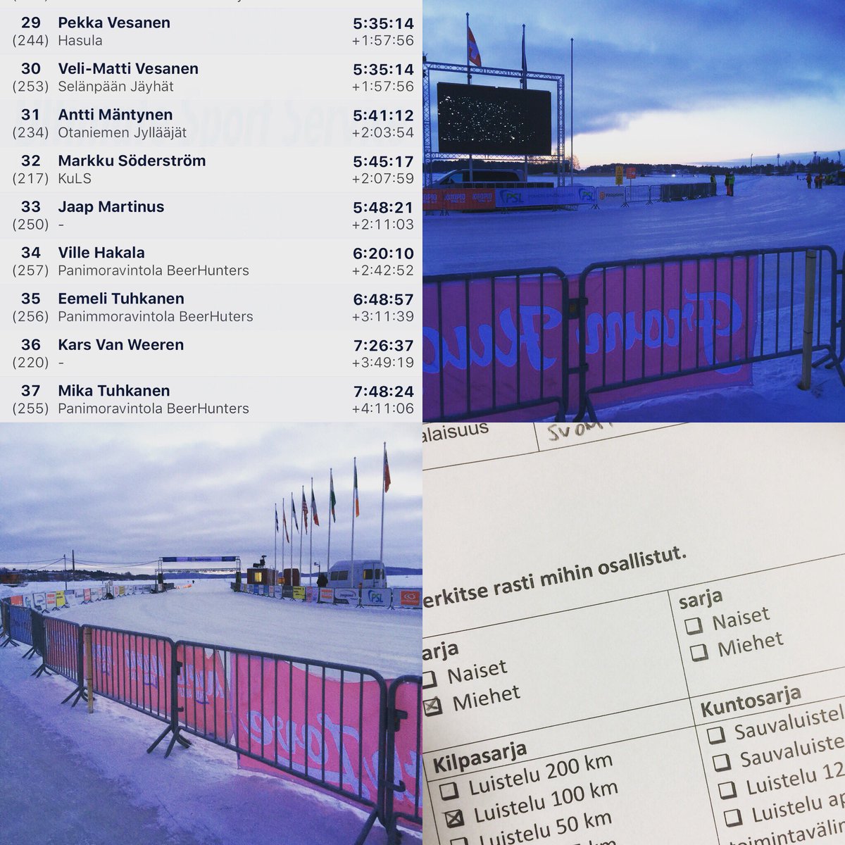Veikkaan että ollaan valtakunnan kovin luisteleva panimo. #finlandiacemarathon #kuopio #mufloni