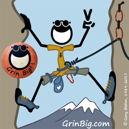 Keep Climbing #climbing #climber #climbwithus #neverquit #nevergiveup #bestrong #peace #outdoorlife #RockyMountains #Colorado #ColoradoSprings #RockClimbing #estespark #GardenOfTheGods #Telluride #Durango #ClimbingGear #MountainShop #GrandJunction #Aspen GrinBig.com