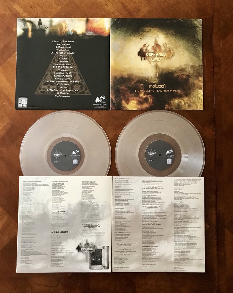 Darkvalerious's tweet photo. #Mabool The Story of the Three Sons of Seven is the 3rd studio album by the Israeli 🇮🇱 Metalband @OrphanedLand It was released on February 23, 2004 through #CenturyMediaRecords @ThisDayInMETAL https://t.co/QcoH4GFnQJ