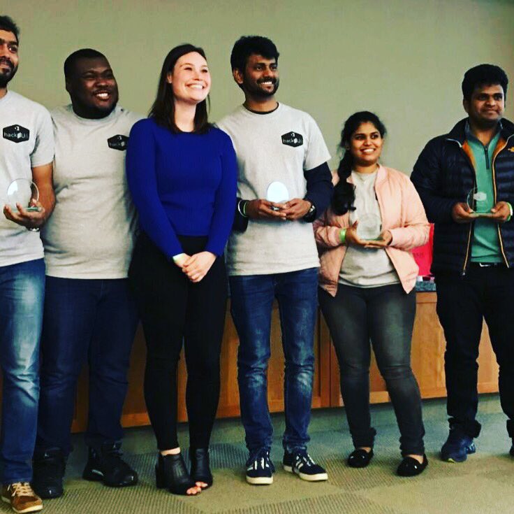 chaiTnCode's tweet image. ODU students won 3rd Prize at Hackathon @DomEnterprises @ODU @oducs @odu