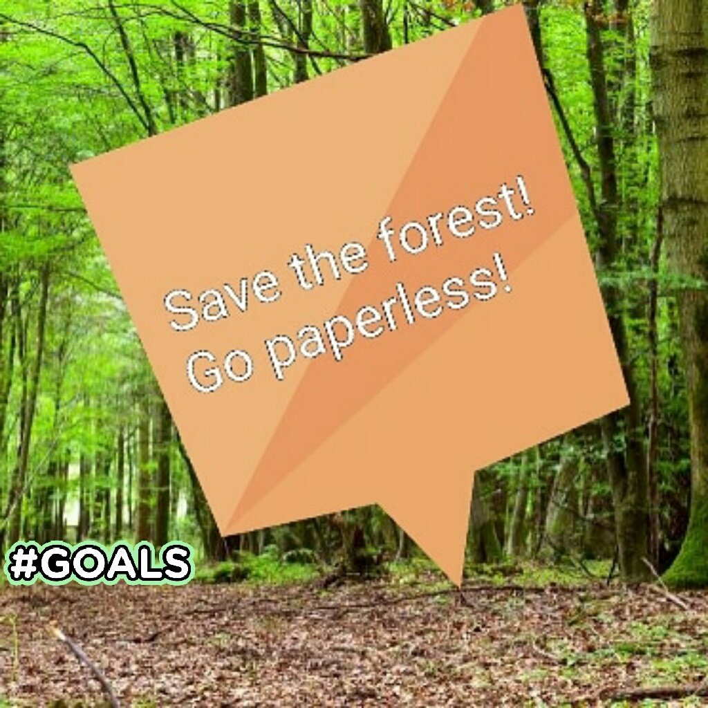 360SolutionsIT's tweet photo. Saving the forests is good enough cause to go #paperless #GoGreen https://t.co/IXD4TV967r