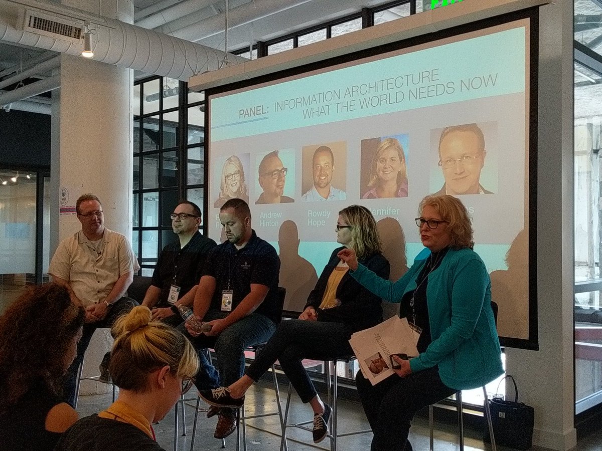 ixdaatlanta's tweet image. IA for good: &quot;What do we even mean when we say &apos;good&apos; here?&quot; ~@inkblurt  #WIAD18 #WIADATL