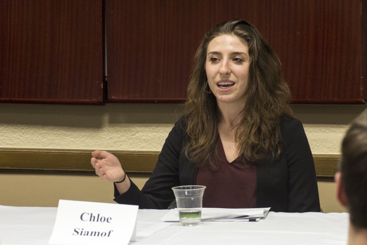 Panel on the <a href="/HeForShe/">HeForShe</a> solidarity movement highlights the discrimination women face in the workplace: bit.ly/2zd8zjH